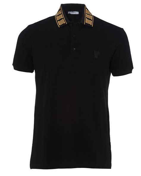 Versace Collection Graphic Polo on SALE 